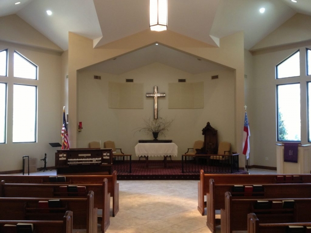 Episcopal Church of the Epiphany, Leeds Allen Organ at First Episcopal Church in Leeds, Alabama