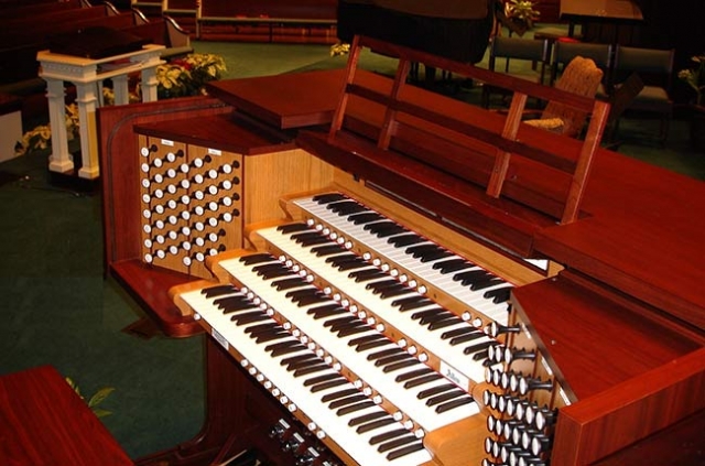 Frazer Methodist Church in Montgomery Allen 4 Manual Organ, Frazer Methodist Church in Montgomery, Alabama